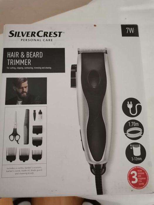 Aparat de tuns parul si barba Silver Crest