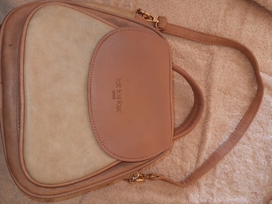 Pushti rangli Tорт Fasil firmasidan modni sumka  — sifatli, 2 xil