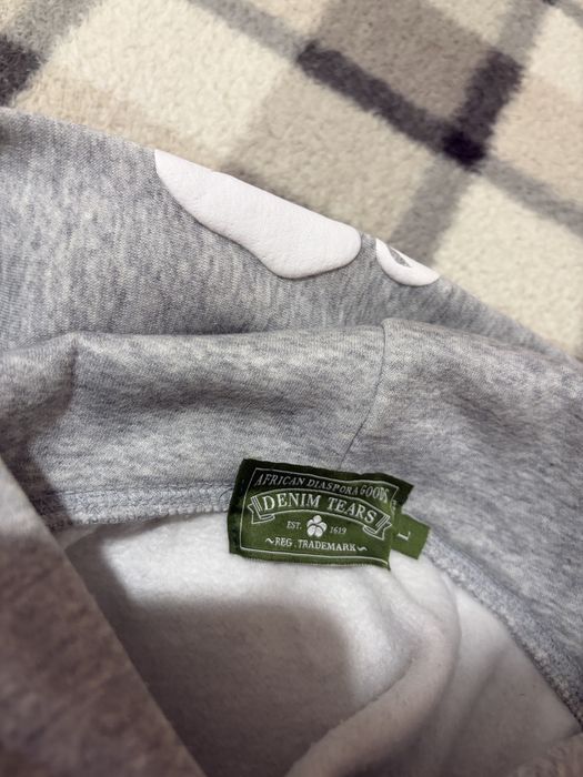 Hanorac denim tears gri