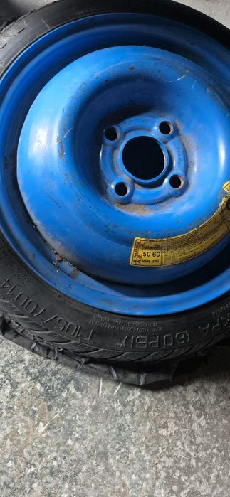 Roata rezerva slim 4x100 originala GM