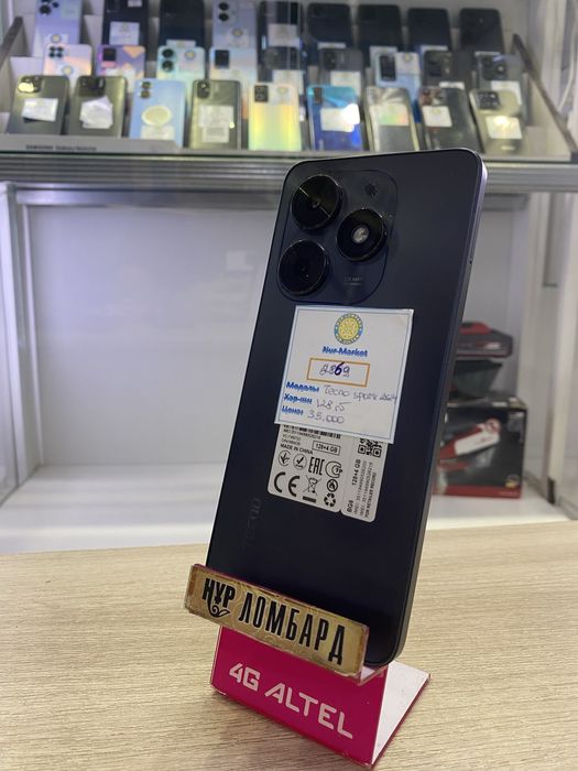 Tecno Spark Go 128gb Нур Маркет