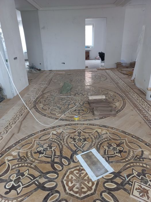 Реставрация паркета укладка паркета ламинат кварцвинил Spc