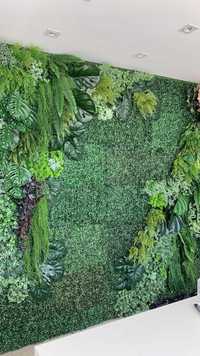 Искусственное озеленение на стену