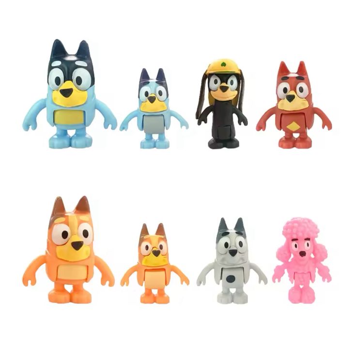 Figurine Bluey si Bingo - jucarii pentru copii