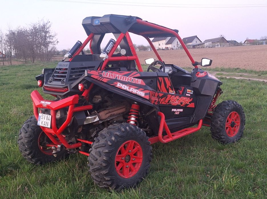 Polaris RZR RS1 1000cc numar negru