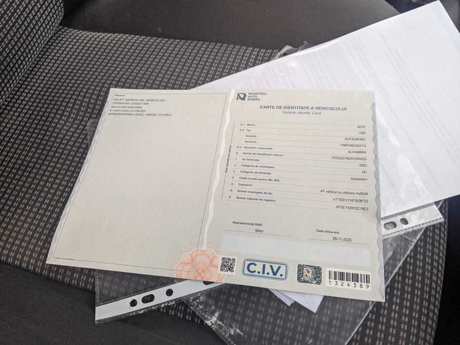 Vand Seat Alhambra 2006 tdi 1.9