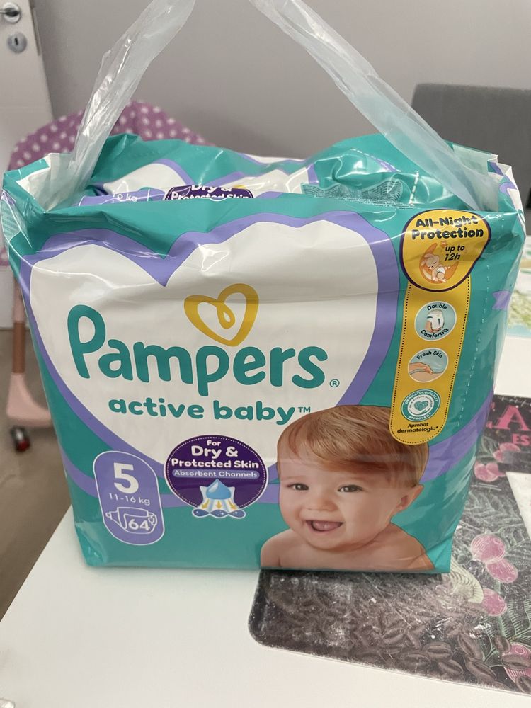 Pampers active baby 5
