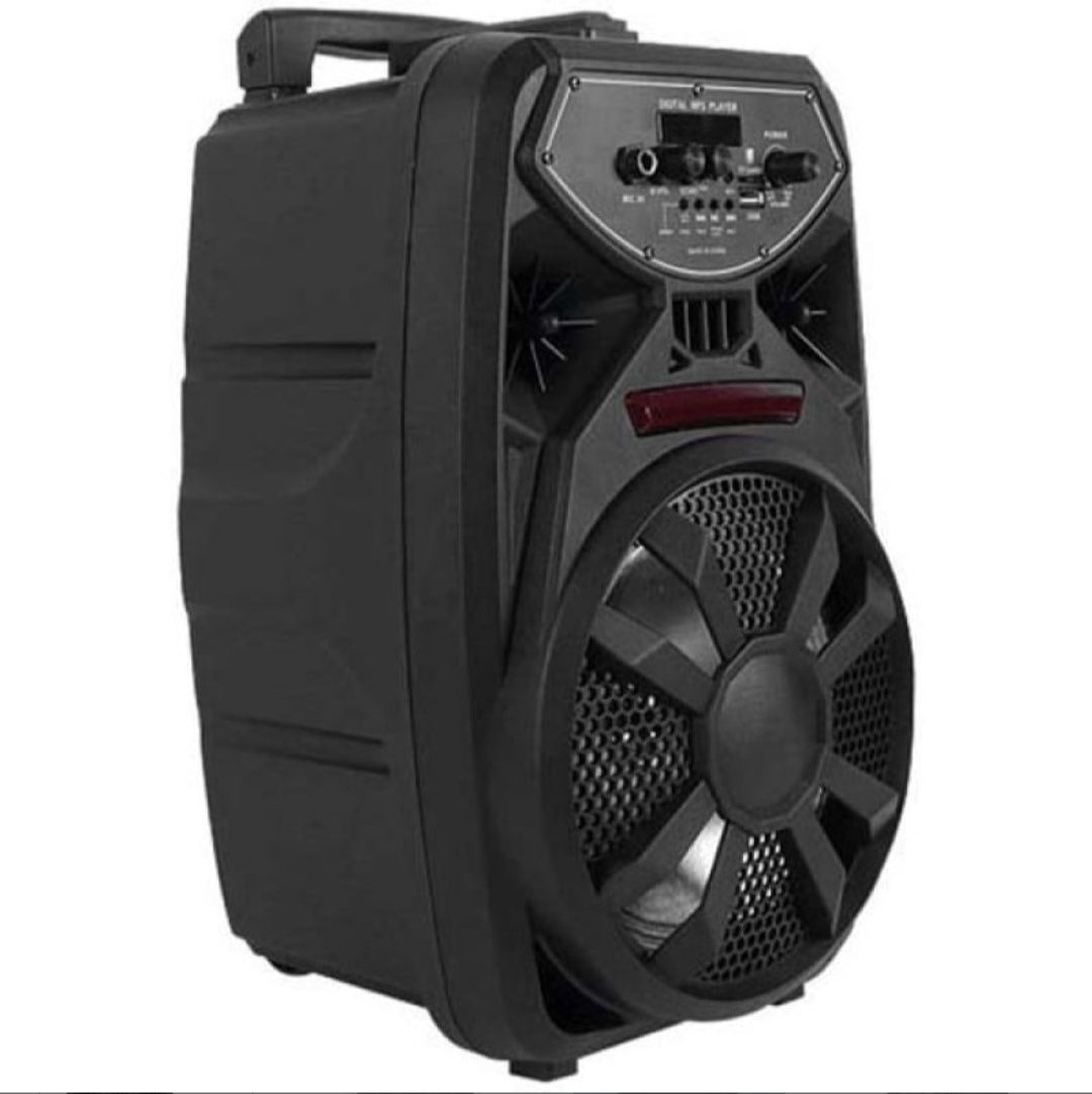Kолона PK-09L с вграден усилвател, 8 инча 300W LED екран микрофон