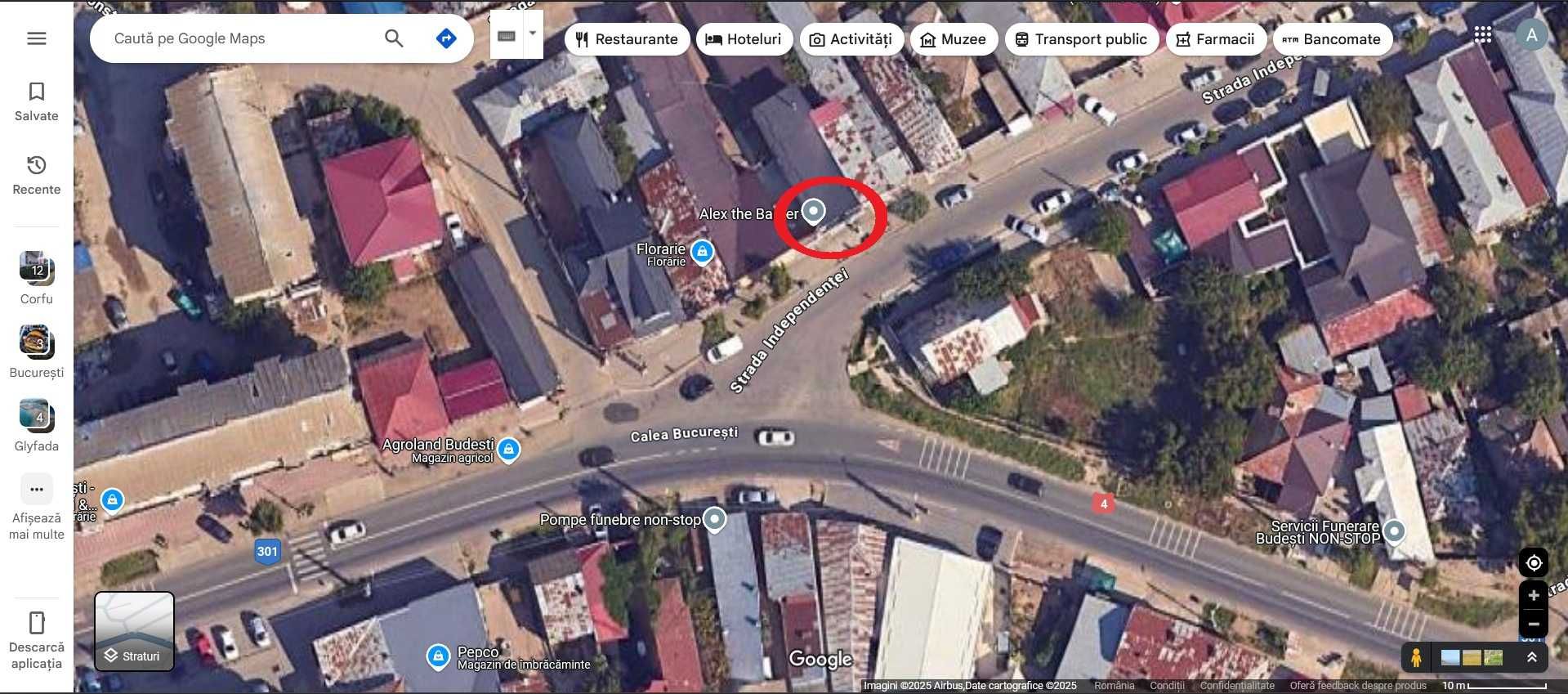 Închiriez spațiu comercial central în orașul Budești