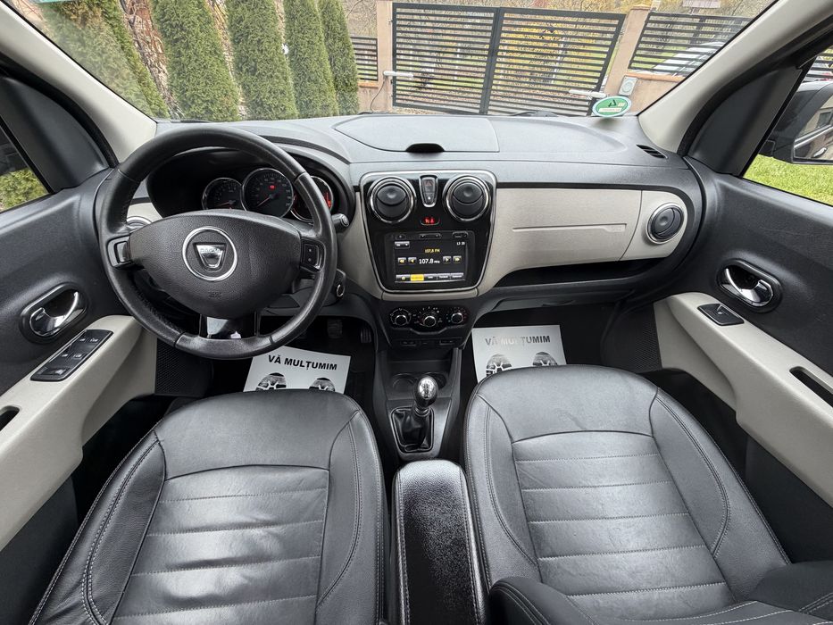 Dacia Lodgy 1.5 dci an 2014 model Prestige full option