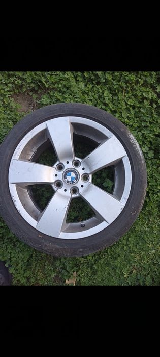 Vând jante BMW seria 3, seria 5. Anvelope 225/45/17
