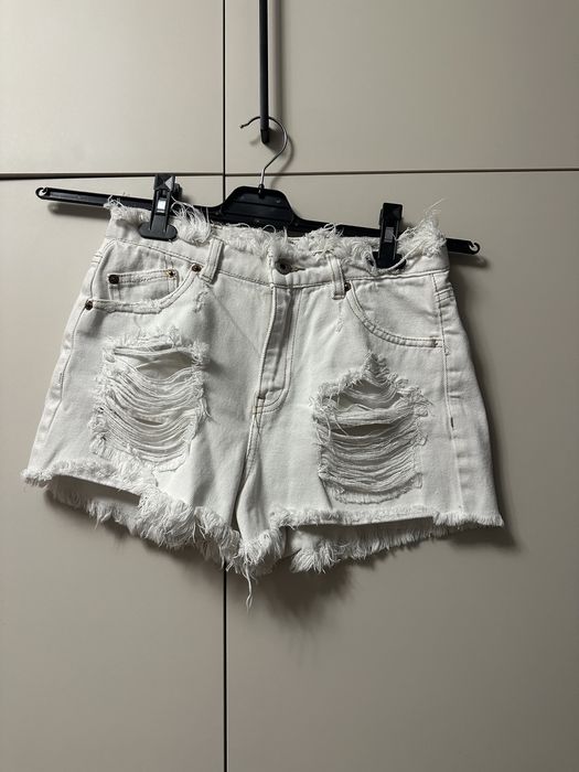 Пола панталон Zara, кожена пола