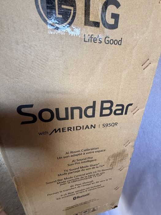 Lg SoundBar S95QR Meridian Produs Sigilat