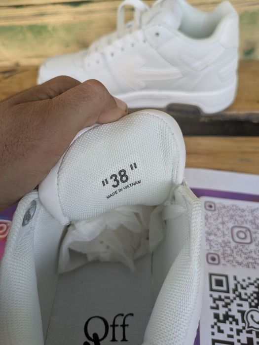 Off White Out of Office Alb (marimi: 38)