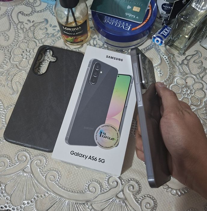 Samsung A56 5G Black 8/128GB Vetnam Orginal Ideal Tel Sotiladi.!