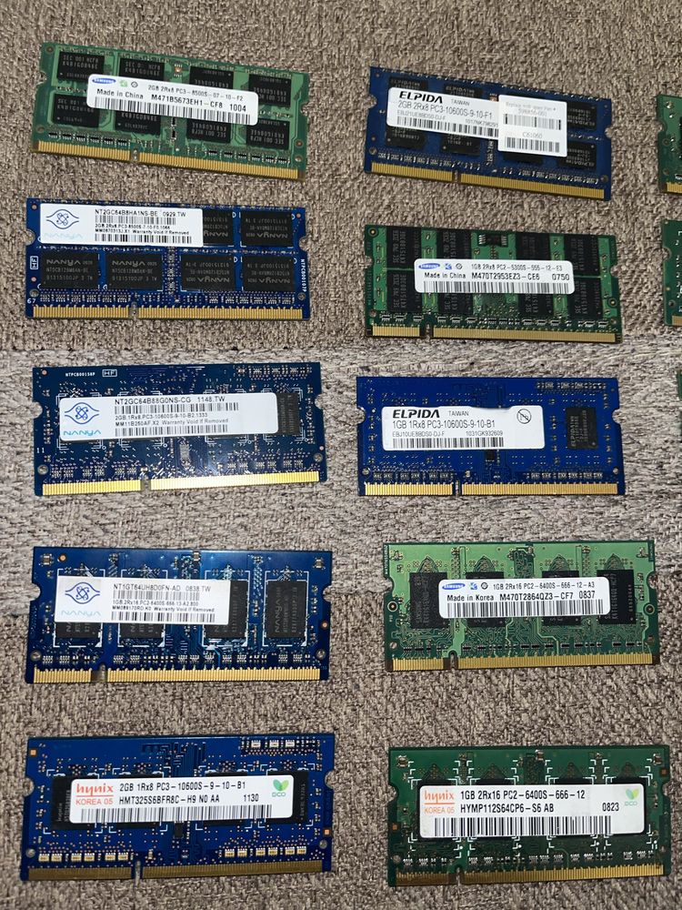 Ram laptop/pc /diverse