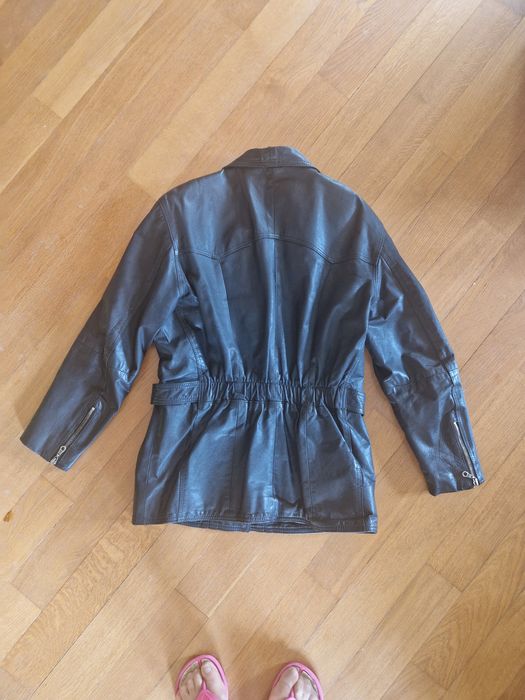 Дамско яке, естествена кожа