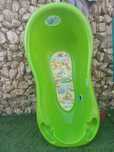 Cadita bebe verde leagan electric