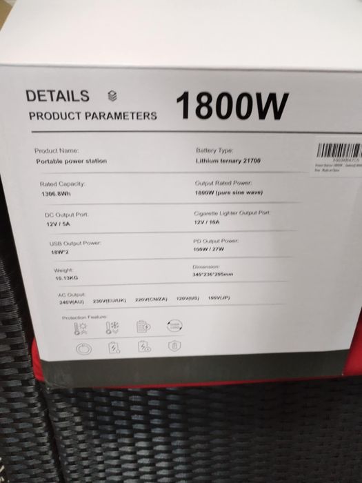 Kit solar portabil generator solar 1800w+panou 200w