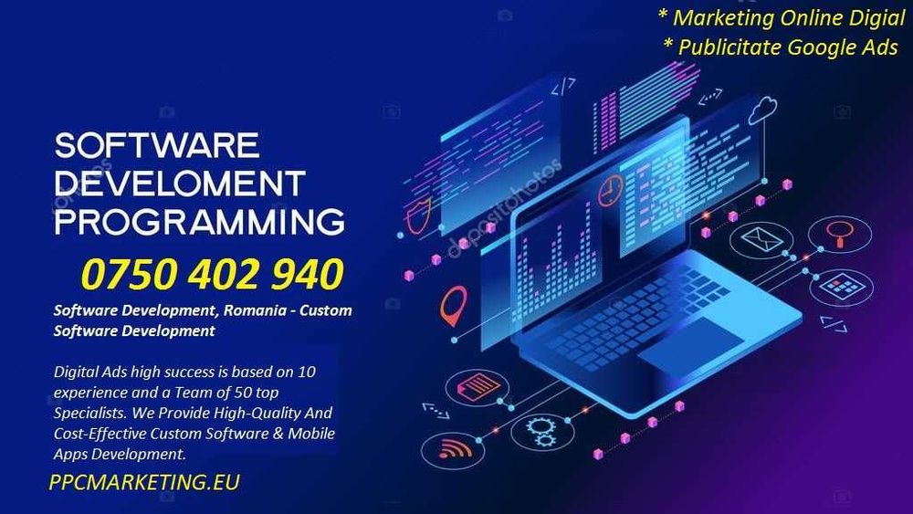 Publicitate Google Ads PPC & SEO SPECIALIST. Publicitate Facebook Ads+