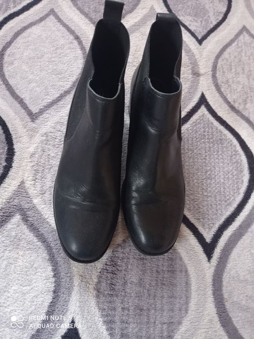 Дамски боти от естествена кожа