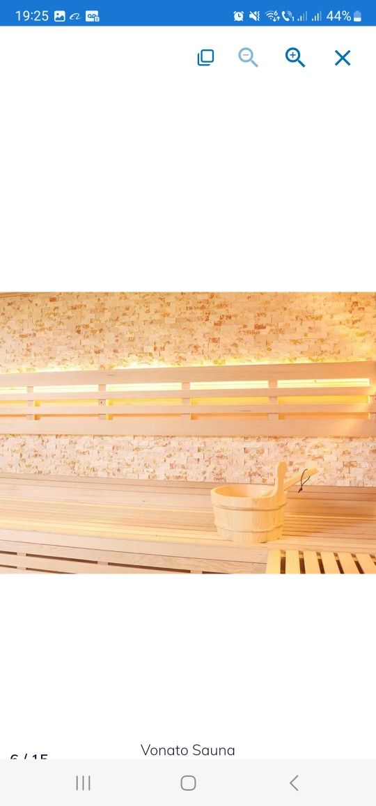 Sauna pentru interior si exterior