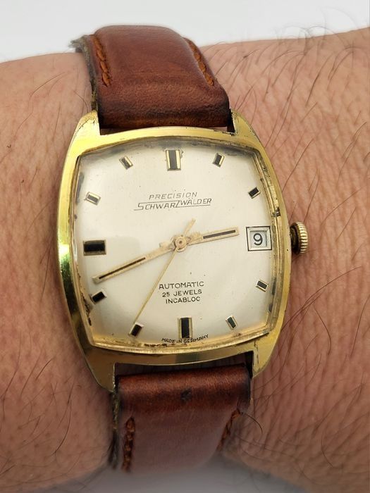 CEAS Precision SchwarzWalder Automatic Puw cal. 1361 , 25 jewels Germa