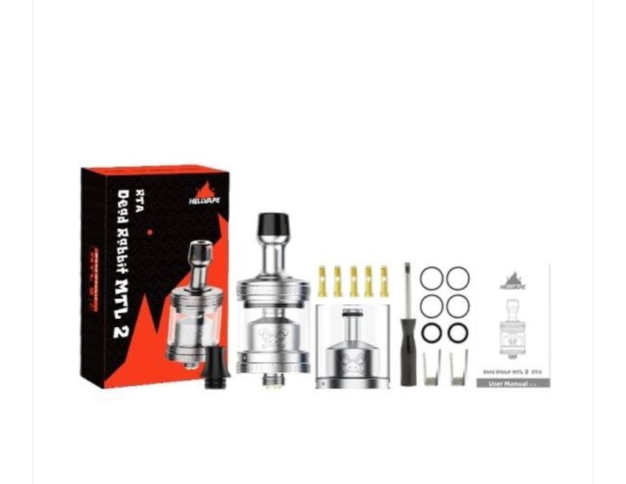 Atomizor Hellvape Dead Rabbit MTL RTA 2 Argintiu