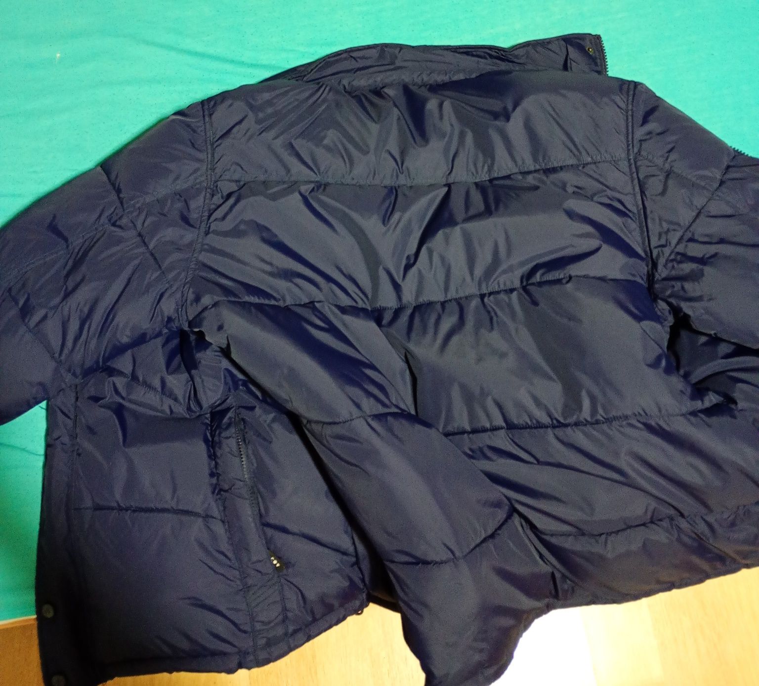 Продавам мъжко яке синьо XL