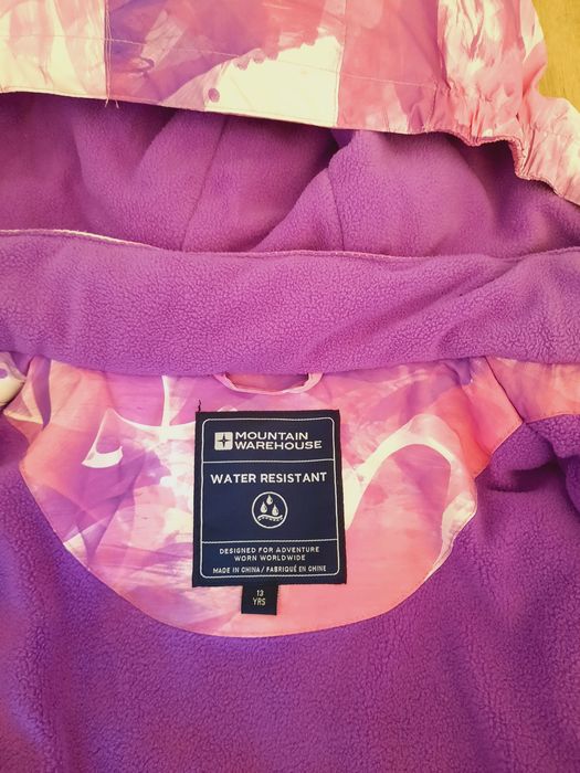 Geaca Mountain Warehouse +pantaloni ski mărimea 12-13 ani,  158 cm