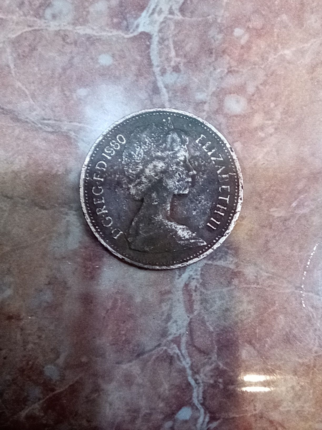 Moneda colectie 2 pence 1980