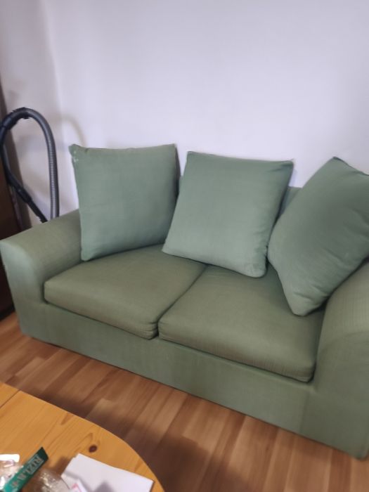 Мек Диван двойка зелен