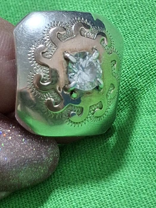 Перстень серебро 925'18,5 размер