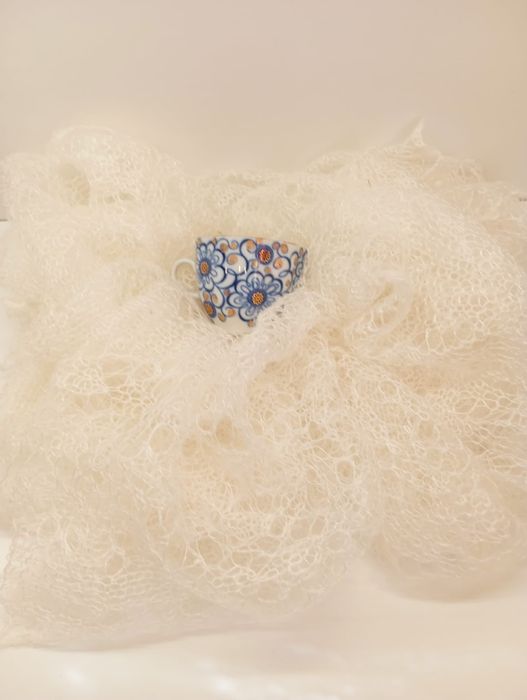 Руски шал от кози пух