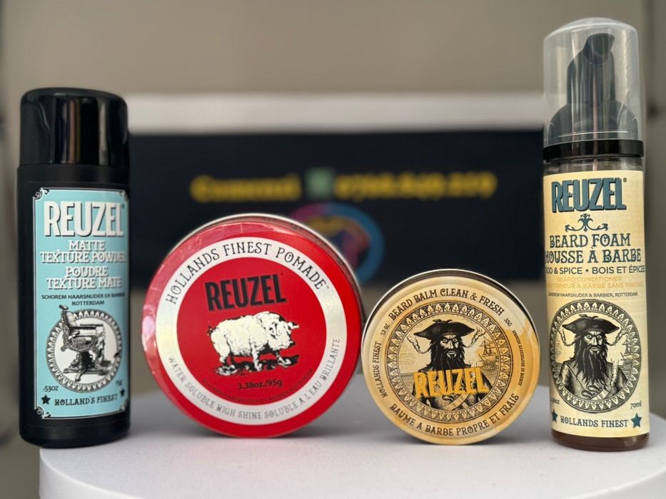 NOU 50%REDUS Reuzel Red Pomade Medium Hold Par si Barba