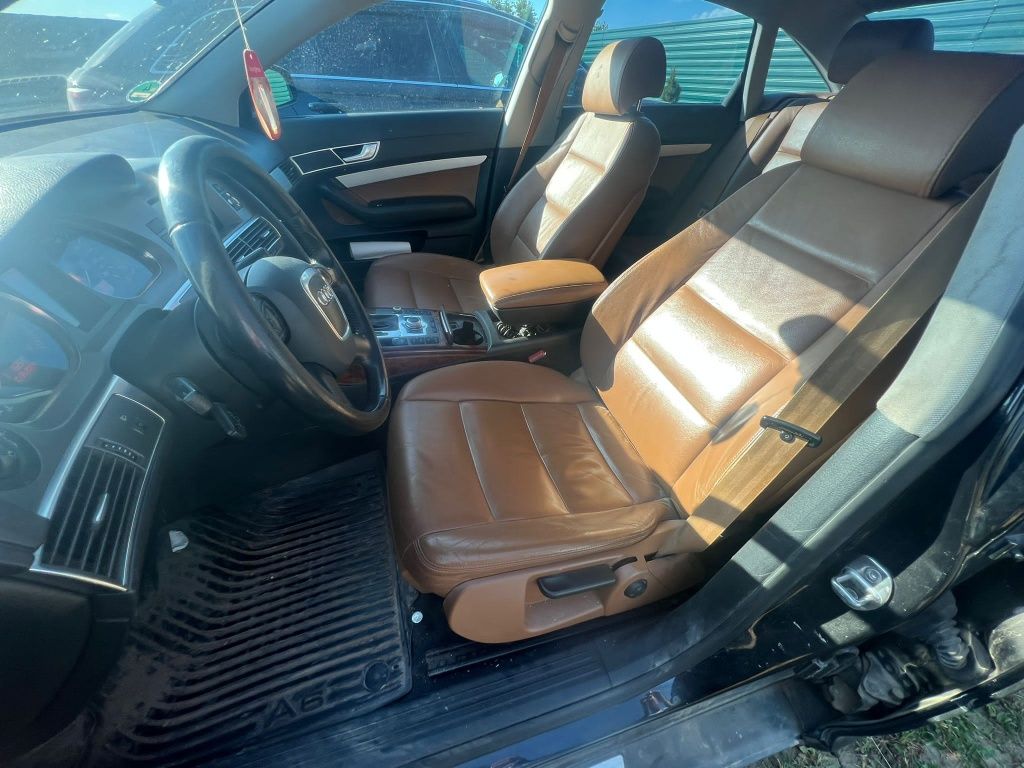 Interior scaune si bancheta din piele Audi A6 c6 4f