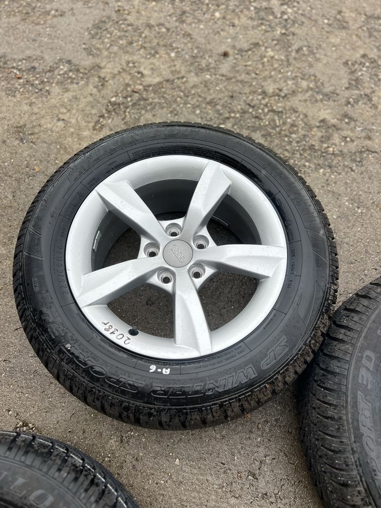 Джанти 16” със ЗИМНИ гуми за Audi  ЧИСТО НОВИ !!