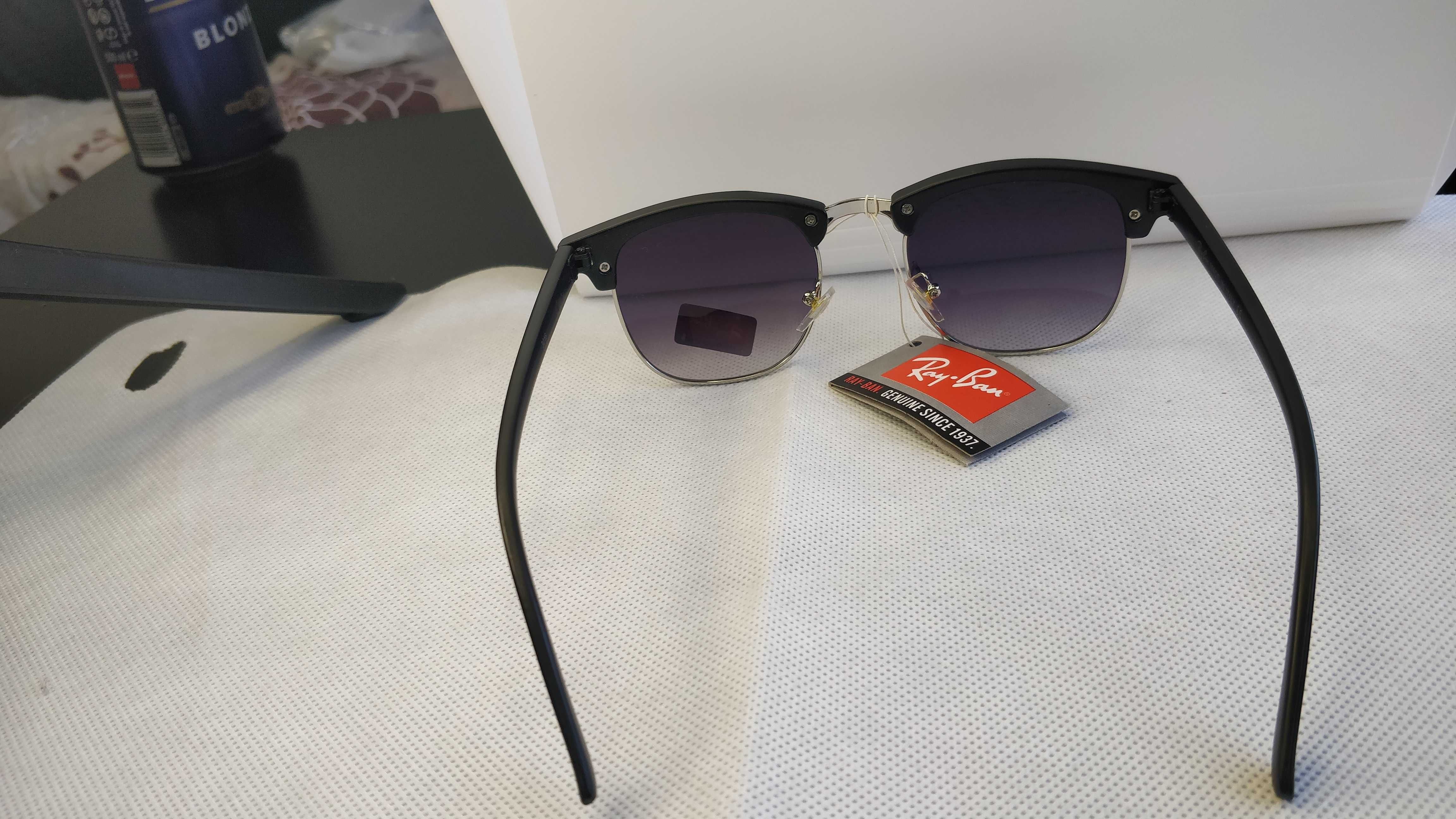 Ochelari de soare RAY BAN RB 3016 CLUBMASTER lentila mov