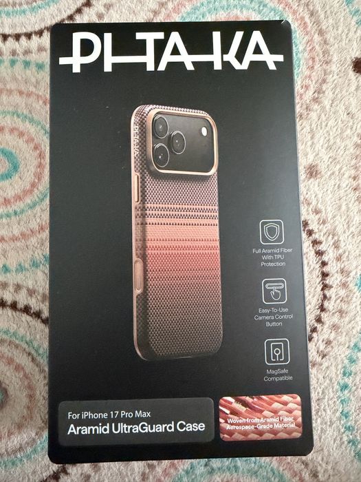 Carcasa Pitaka Aramid UltraGuard Moonrise Iphone 17 Pro Max