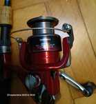 Lansetă Okuma Azaki 2.28m,plus mulinetă Shimano Catana 2500