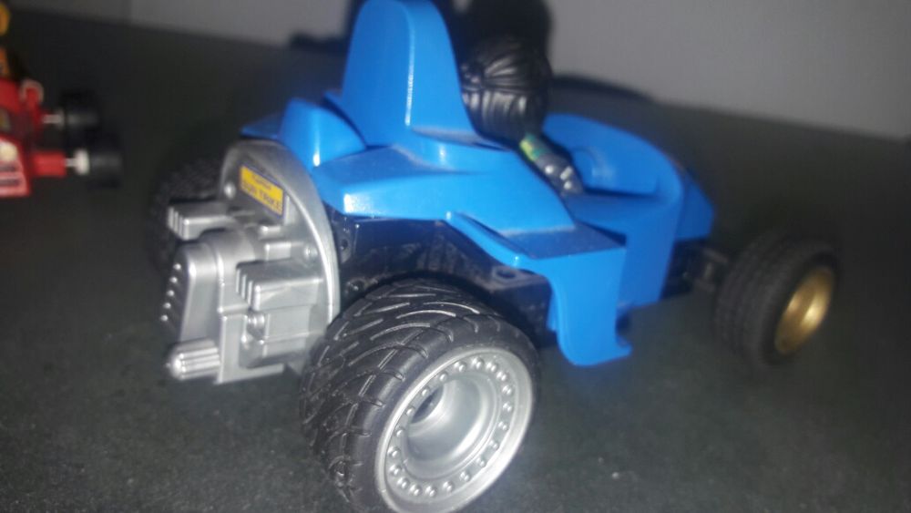 Playmobil mașină de curse custom + mașinuța copil