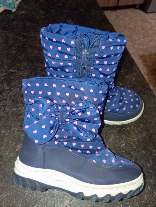 Сапожки дутыши на девочку