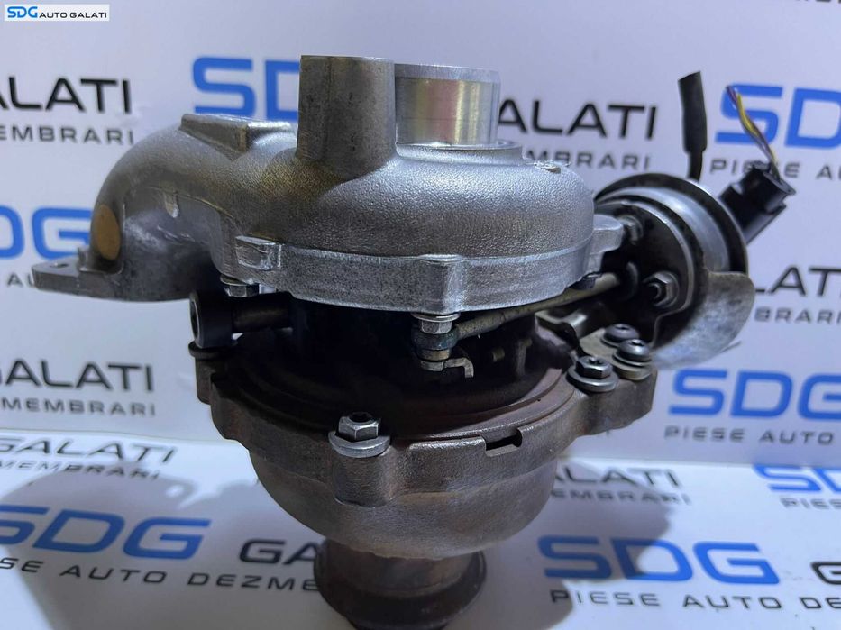 Turbo Turbina Turbosuflanta Completa cu Actuator Ford Focus 3 1.6 TDCI 2010 - 2018 Cod CV6Q-6K682-AB CV6Q6K682AB