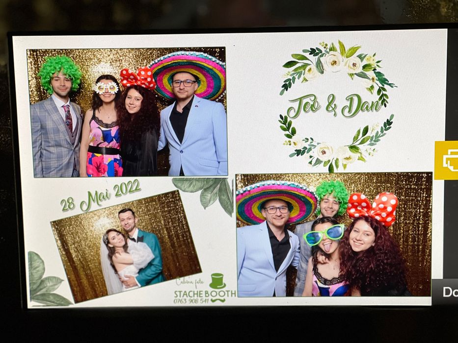 Photobooth/cabina foto/oglinda magica/platforma 360/fum greu