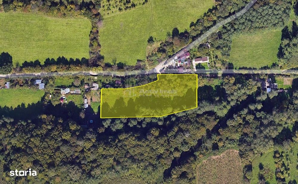 Resita, Teren Drept Intravilan, Langa Prau si Drum, Parcelabil, 4500 M