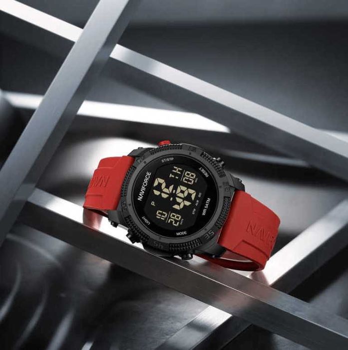Мъжки часовник – NAVIFORCE Red