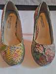 Pantof cu toc damă RED SHOES,made ITALY noi,Nr. 35