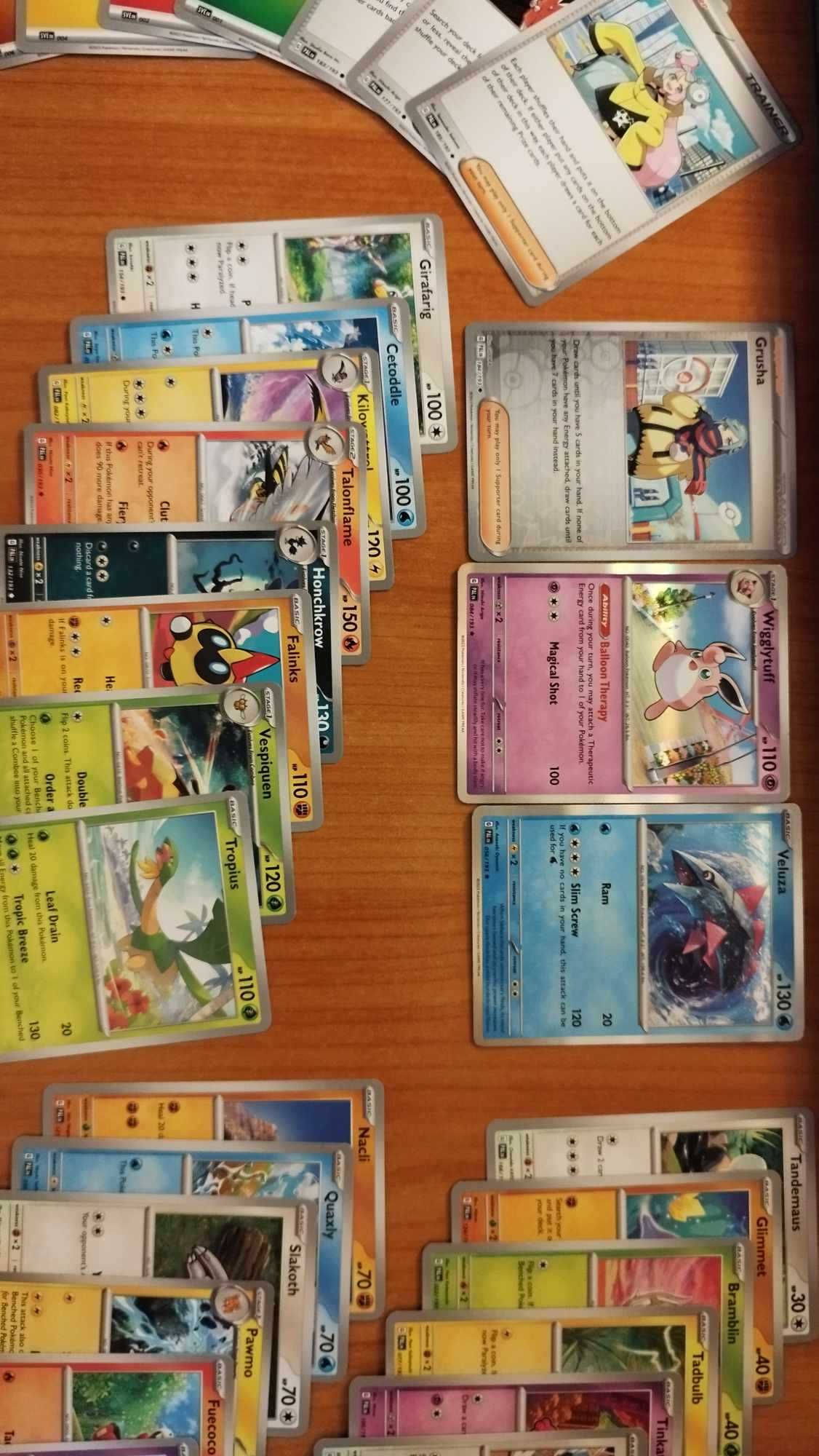 Carti colectie Pokemon Originale - Set 35 carti - Lot 4