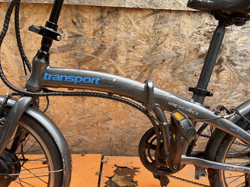 Bicicleta apollo transport pliabila electrica fara baterie ca in poze!