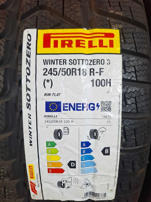 Anvelope de IARNA - 245/50/18 - PIRELLI - NOI - DOT 2021 RFT !